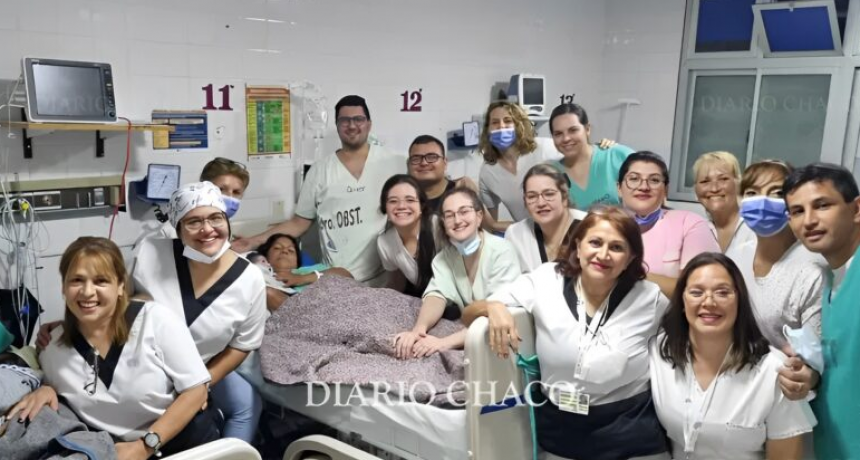 El primer bebé del año se llama Noha y nació en Chaco a las 0.01 de este 2023
