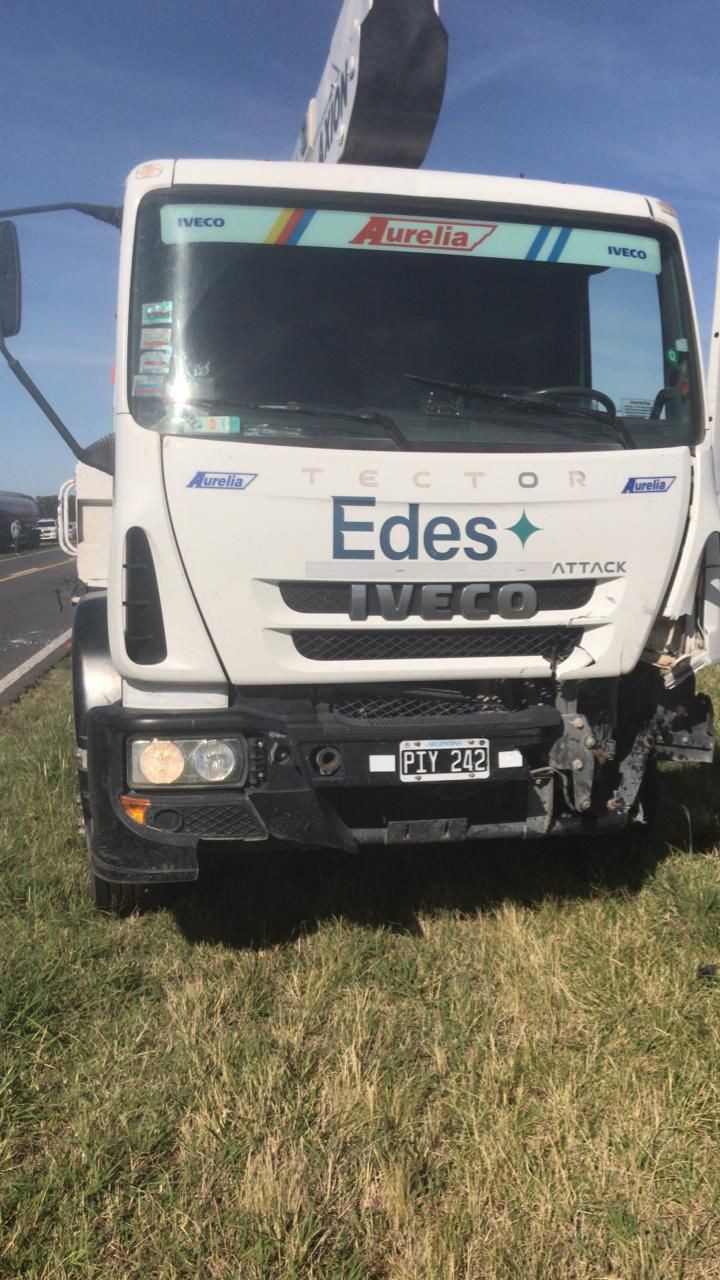 Informe policial acerca del accidente en el km 607