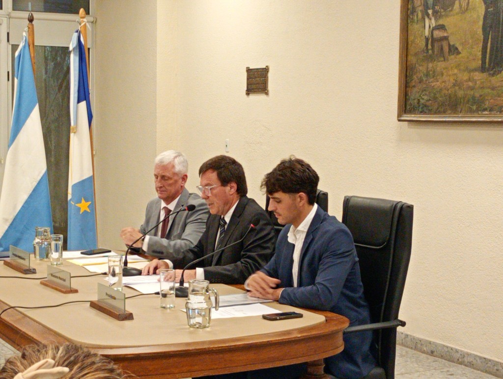 Discurso del Intendente  Juan Carlos Chalde, inaugurando un nuevo per&iacute;odo legislativo.