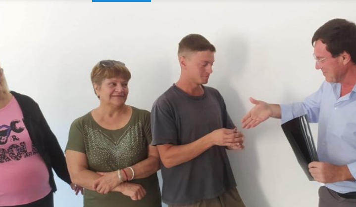 Vivienda en Lote Propio. El Intendente entreg&oacute; una nueva casa