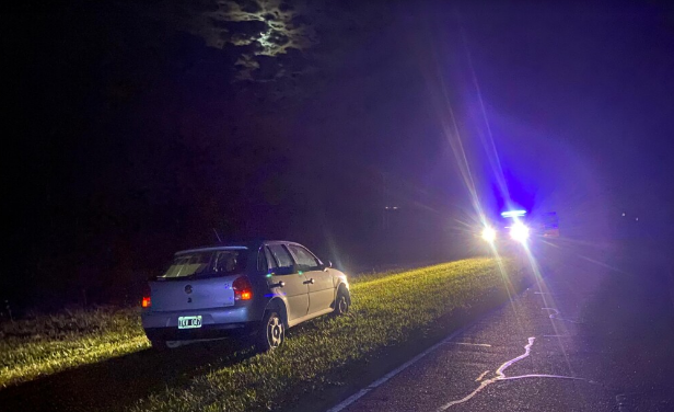 Choque en la Ruta 78: un joven tuvo que ser hospitalizado
