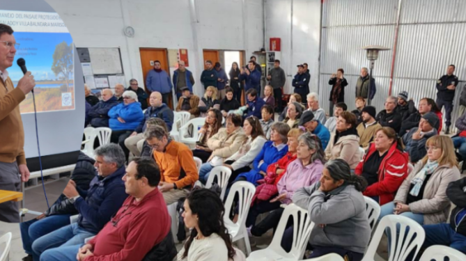 Comenzó a gestarse el Plan de Manejo para Marisol y el Río Quequén Salado