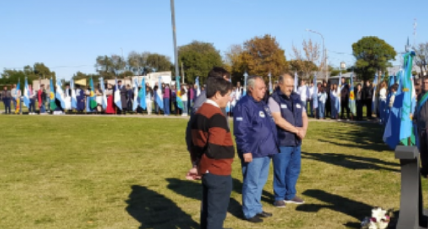 Sentido homenaje a los mártires del Crucero Belgrano