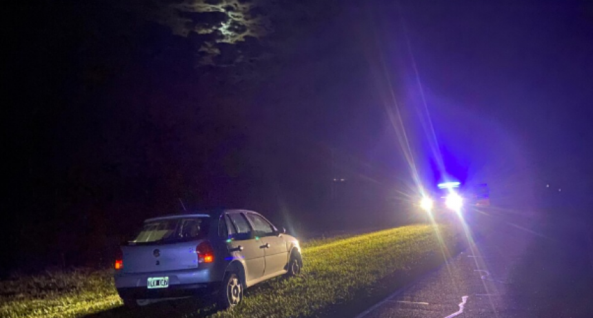 Choque en la Ruta 78: un joven tuvo que ser hospitalizado