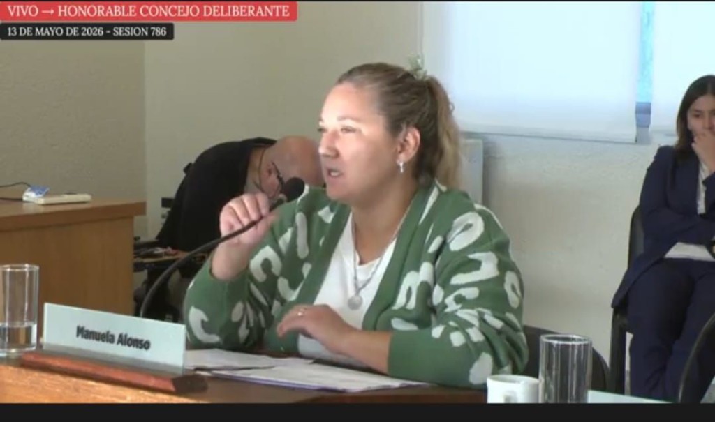 Manuela Alonso: Si bien hoy se est&aacute; hablando de decisiones pol&iacute;ticas en el partido, nosotros hoy estamos abocados a la actividad legislativa