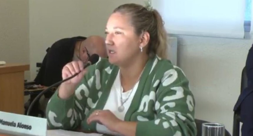 Manuela Alonso: Si bien hoy se est&aacute; hablando de decisiones pol&iacute;ticas en el partido, nosotros hoy estamos abocados a la actividad legislativa