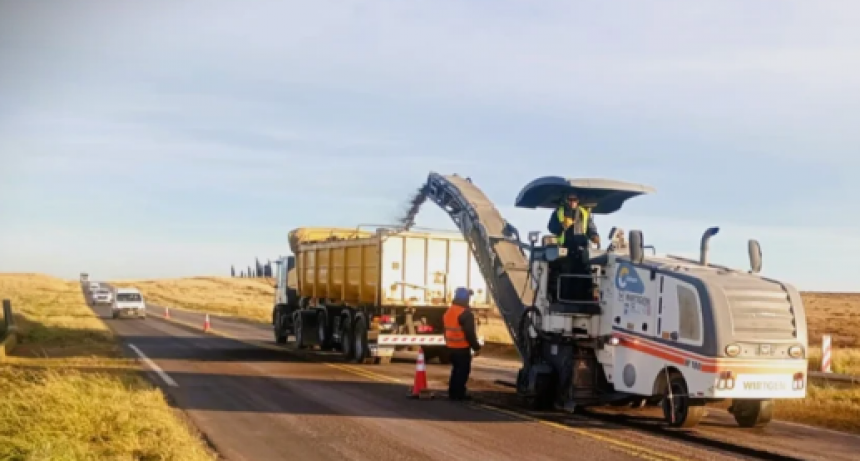 Ruta Nacional 3: continúan los trabajos en cercanías de Monte Hermoso y Pehuen Co