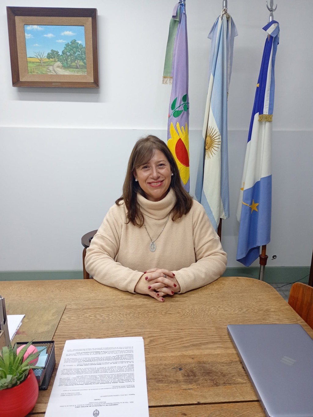 Gabriela Battista: desde este cuerpo existe siempre la intenci&oacute;n de resolver las problem&aacute;ticas.