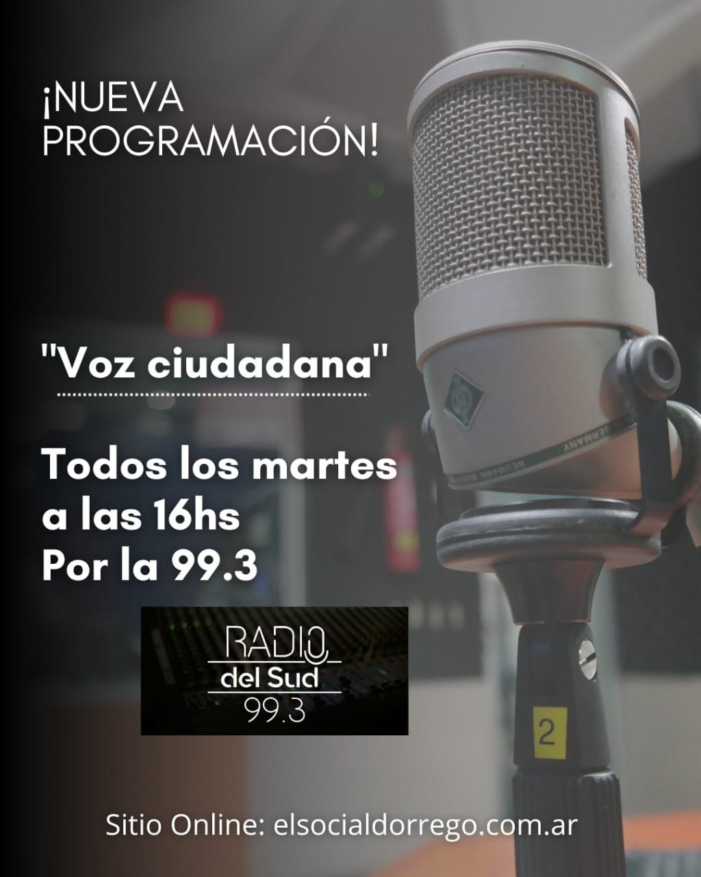 Política: Desde éste martes Voz Ciudadana