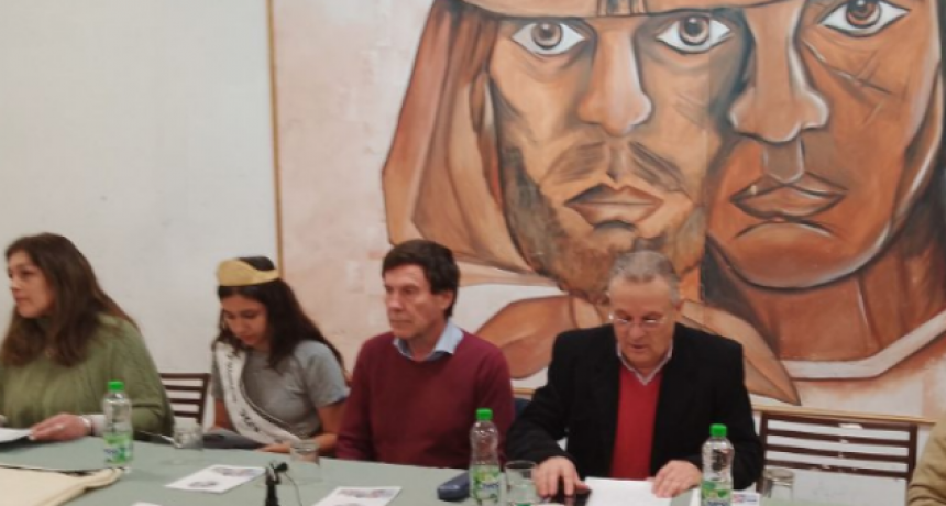Juan Chalde felicitó a la Peña por el 70° aniversario