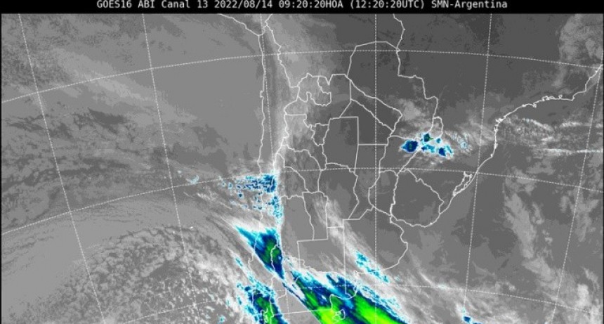 Rige un alerta por tormentas fuertes para esta tarde y noche