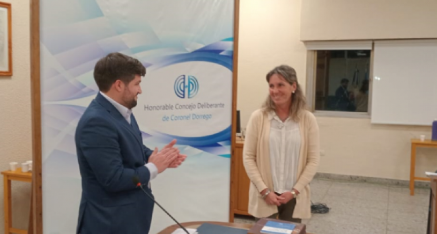 Chalde estará de licencia desde el 20 de este mes hasta el 5 octubre, Casiano Gutiérrez será intendente interino y Lucrecia García juró como concejal