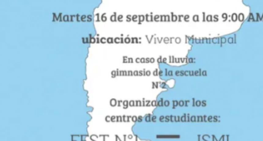 Este martes será inaugurada la Plaza Estudiantil en el vivero municipal