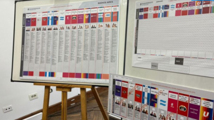 Cómo votar, doblar la boleta y contar los votos con la Boleta Única Papel